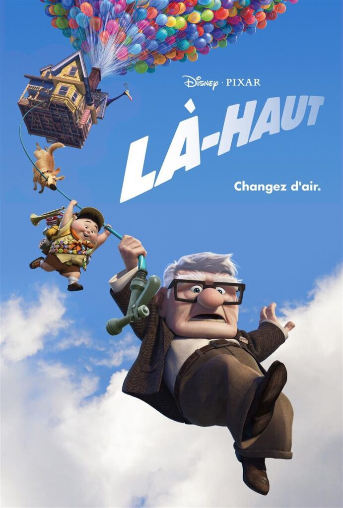 la haut